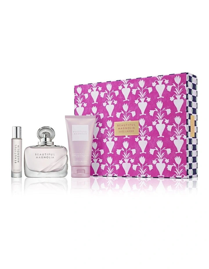 ESTEE LAUDER  BEAUTIFUL MAGNOLIA DELUXE TRIO GIFTSET